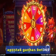 apostas ganhas bet365